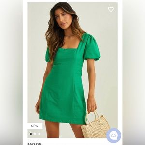 BRAND NEW WITH TAGS Altard state green dress size small